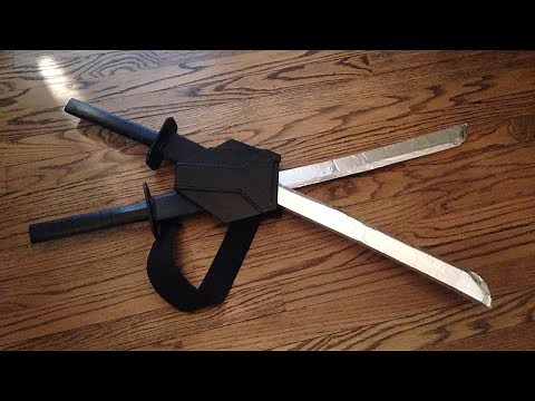 DIY Deadpool Swords