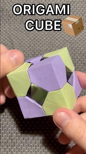 Easy Origami Cube Tutorial | How to Make a Paper Cube
