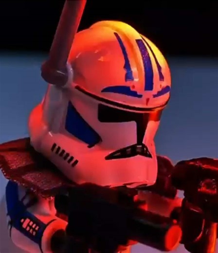 Clone Fives Action Scene in Lego Star Wars Stopmotion