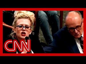 Giuliani's witness draws audible laughter during testimony