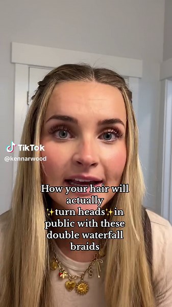 Elegant Waterfall Braids Tutorial for Summer Hairstyles