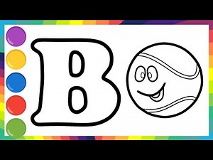 ABC Drawing for Toddlers | Step-by-Step Alphabet Coloring for Children