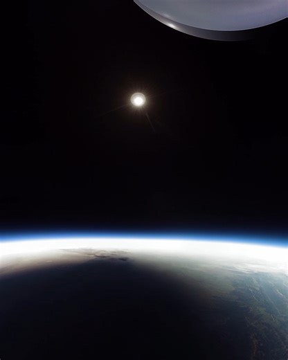 Excited for the total solar eclipse next week? 😎 #GoProAwards recipient Viliam Klein captured the 2017 "Great American Eclipse" by attaching GoPros to a weather balloon for a unique view of this celestial event. We can't wait to see how you all capture the next rendition on April 8th. Head to our blog, The Current, for #ProTips on how to capture this once-in-a-lifetime spectacle with your GoPro: https://gopro.com/news/shooting-a-solar-eclipse-with-a-gopro | GoPro