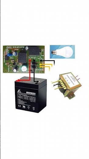12V Auto-Cut Circuit – Module & Wire Connections