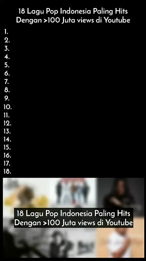 Lagu Pop Terpopuler Indonesia 2024
