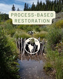 Applying process-based restoration techniques is a shift in how we think about rivers and streams. Instead of relying on constant intervention or overbuilt infrastructure, it works to enable natural processes by slowing water down, reconnecting it to floodplains, and letting the landscape reshape and restore itself over time. Over time, those small steps add up to big change—healthier forests and meadows, and streams and rivers that are better prepared for fire, flood, and drought. Head to the l