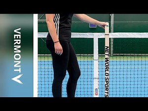 How To: Use Tennis Net Height Gauge | Net World Sports