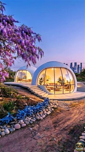 Luxury Round Survival House in the Wild 🌿 | Ultimate Circular Design