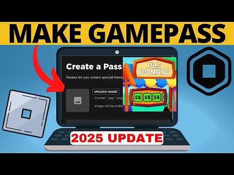 How to Make Gamepass on Roblox - WORKING Update