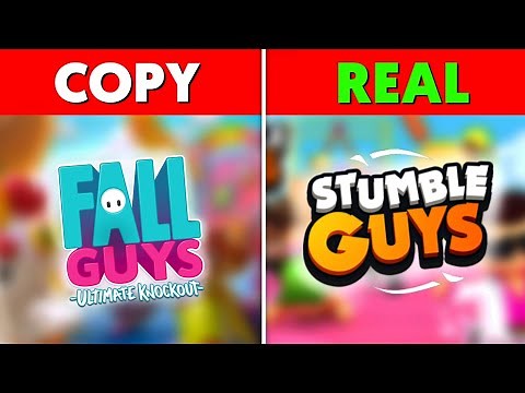 Fall Guys are Copied from Stumble Guys ? 😲