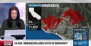 114K views · 1.3K reactions | All four wildfires in Southern California are still 0% contained, more than 400,000 people are without power, and evacuation orders remain in place. Here's the latest: | The Weather Channel | Facebook
