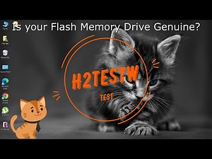 How to check if Flash memory drive has genuine storage capacity | H2testw test | Computer Tips