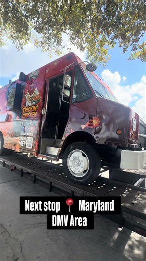 14’ custom step van built by Superior Food Trucks heading to Maryland for Tricking Chicken! 🚚🔥