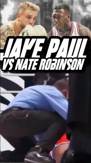 Jake Paul’s Most Shocking KO Ever Nate Robinson #jakepaul #boxing
