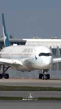 #airbus #a350 #cathaypacific #airways #takeover #munich #airport #hongkong #aviation #plane #hk