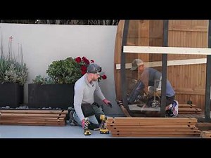 Sauna Assembly Time Lapse | Building the Saunalife CL4G