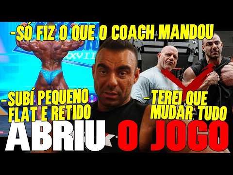 RAFAEL BRANDÃO CULPA O COACH PELO RESULTADO DECEPCIONANTE