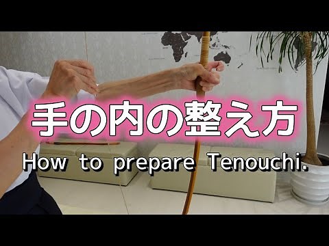 Kyudo Japanese archery for beginners How to prepare Tenouchi