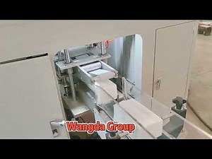 7 lanes facial tissue folding machine with automatic transfer unit and box packing machine