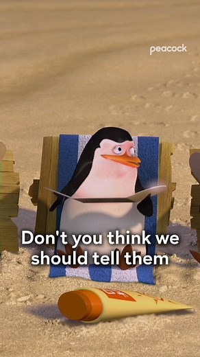 12K views · 100 reactions | For flightless birds, the Madagascar penguins sure know how to soar under the radar. Madagascar is streaming now on Peacock. | Peacock TV | Facebook