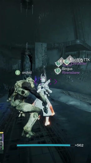 King's Fall Entrance with Blade Focus! #destiny2 #shorts