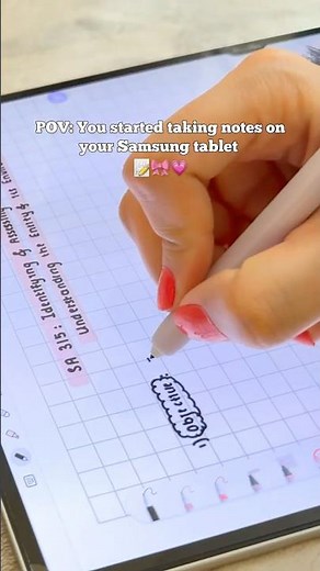 Digital Note taking📝| Samsung Notes | Galaxy Tab s9 ultra | Study with me🎀 #samsung #samsungnotes