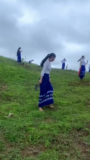 Traditional Attire Installation: Outdoor Planting Activity