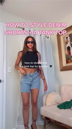Summer Outfit Ideas: Styling Shorts and Tank Tops