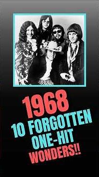 10 Forgotten One Hit Wonders From 1968 #OneHitWonder #1968Songs #60sMusic # #retromusic #classichits