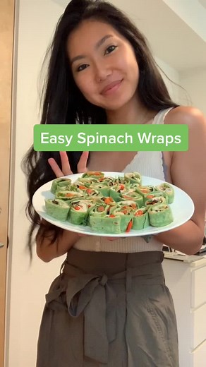 Healthy Spinach Wraps Recipe Tutorial