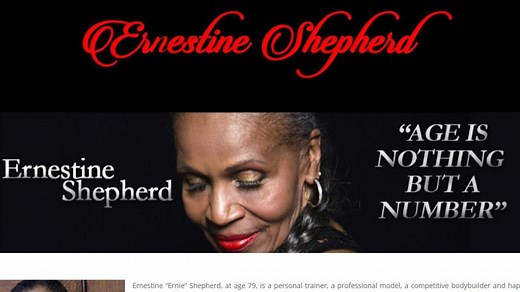 Ernestine Shepherd, die älteste Bodybuilderin der Welt