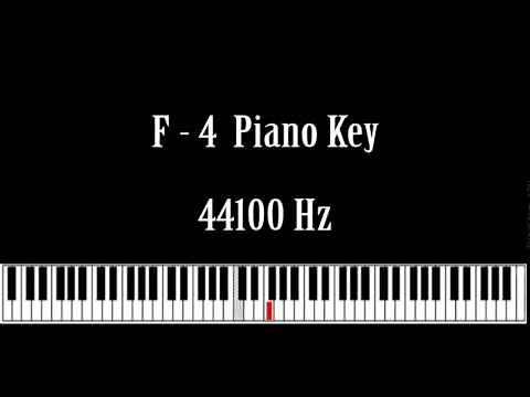 F - 4 Piano Key Note Sound Effect Free High Quality Sound FX