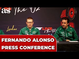FERNANDO ALONSO kicks off 2025: big statements in first ASTON MARTIN press conference!