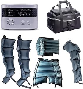 DOCTOR LIFE LX9max Full Body (B) - Sequential Air Compression Recovery System : Device + Legs (XL) + Arm + Waist + Centerbody + Bag (FSA-HSA Approved)