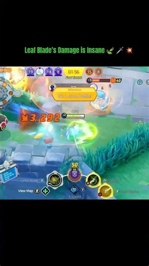 3.2k Damage Leaf Blade & 2KO