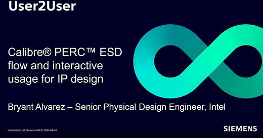 Calibre PERC ESD flow and interactive usage for IP design
