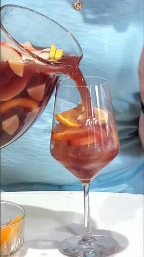 Easy Sangria for a Party!