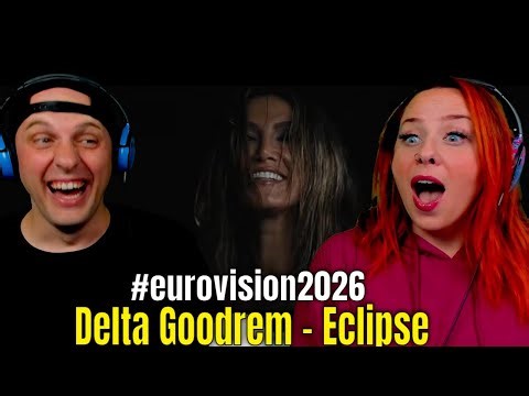 Delta Goodrem - Eclipse (Official Video) #eurovision2026 | THE WOLF HUNTERZ REACTIONS