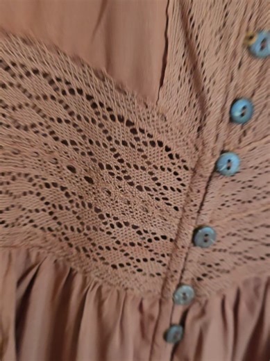 Boho inspo with this long crochet mix dress, giving Bohemian vibes. #Bohemianstyle #bohoinspired #womansfashion #tiktokmademebuylt