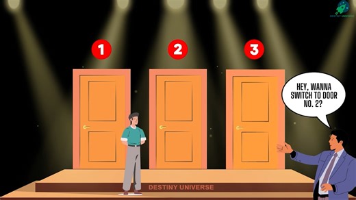 Only 0.00001% Understand This Mind-Bending Paradox (Monty Hall Explained ) | Destiny Universe