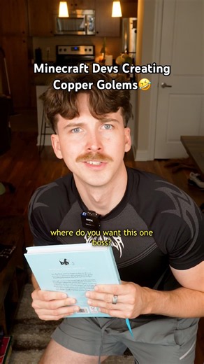Minecraft Devs Creating Copper Golems🤣
