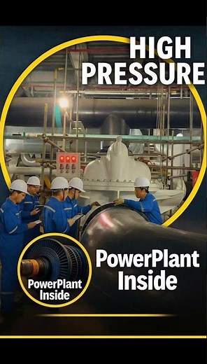 Inside the High-Pressure Zone ⚠️ | PowerPlant Inside — Turbine Line Inspection