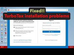 How to fix TurboTax installation problems in Windows 11