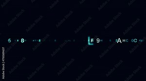 Chatbot Chat concept with Artificial Intelligence. Alphabet particles. Abstract technology, artificial intelligence by enter command prompt for generates something.