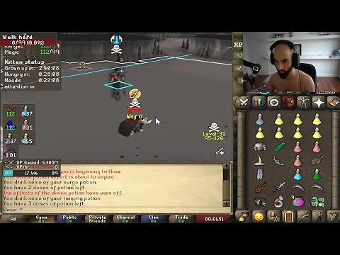 NEW BEST HEALING FOOD IN OSRS | Intense Risk Fighting | Road to Max