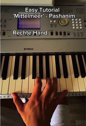 Lasst gern ein Follow da für weitere Tutorials🫶 #piano #enjoy #fyp #fürdich #blowthisupforme #pashanim #mittelmeer #tutorial