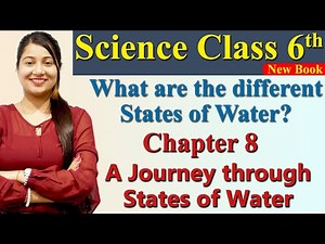 Different States of Water?- Chapter 8 - A Journey through States of Water - Science Class 6 CBSE