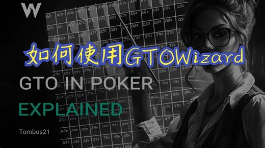 如何使用GTOWizard软件？GTO策略在扑克中到底是什么？德州新手基础教学