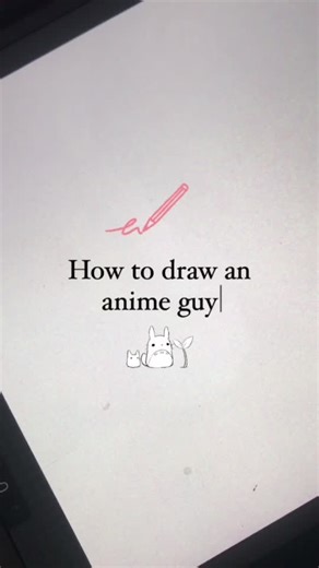 Tutorial de dibujo digital de personajes de anime