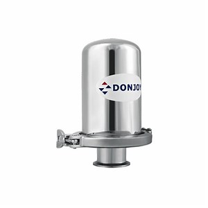 [Hot Item] Sanitary Stainless Steel Angle Type Water Filter Clamped Connection End
